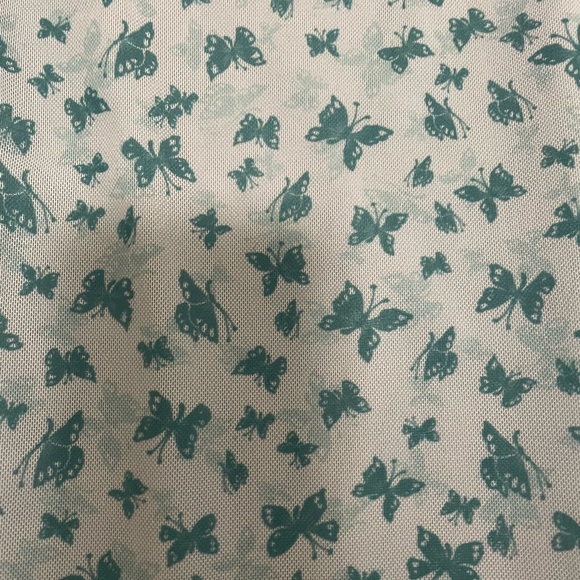 Urban outfitter blue butterfly mesh mini dress - Picture 2 of 3